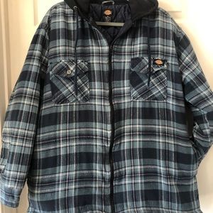 Young Men’s Dickies Quilted Hooded Jacket